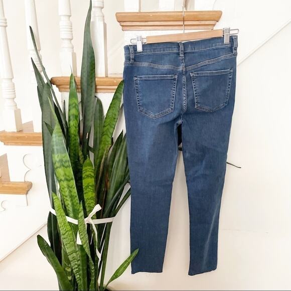 Free People High rise buttons Distressed Jeans 27 - Picture 7 of 9